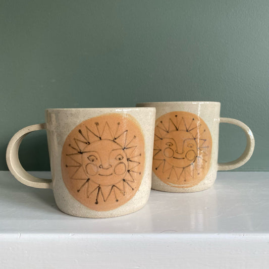 Sunshine in a Mug Ceramic Handmade Tea or Coffee Mug